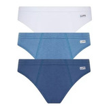 Kit Com 9 Cuecas Slip Lupo Infantil Kids Masculina Algodão