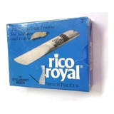 Kit Com 9 Palheta Rico Royal Para Clarinete Eb Requinta N 3