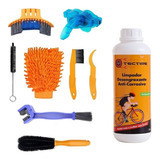 Kit Com 9 Peças Para Limpeza Quadro Roda Relação Bike A8