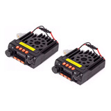 Kit Com Dois Rádios Amador Qyt Kt-8900 Vhf Uhf 25watts