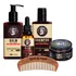 Kit Com Produtos Para Barba E Cabelo Shampoo Balm Pomada