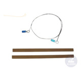 Kit Com Resistência Teflon Para Seladora 30cm Sela E Corta