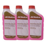 Kit Com3 Aditivos Para Radiador Original Acdelco Diluído