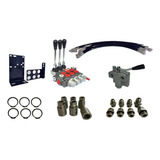 Kit Comando Hidráulico Triplo Auxiliar Massey Fergunson