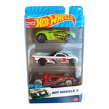 Kit Combo 3 Carrinhos Hot Wheels Mattel 1 64 Sortidos Nf