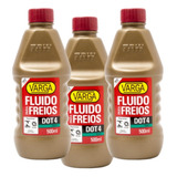 Kit Combo 3 Óleo Fluido Freio Dot4 Trw Varga 500ml Rclf00054