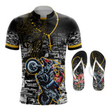 Kit Combo Camisa Moto
