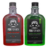Kit Combo Loção Pós Barba Líquida Refrescante Menthol Mentol