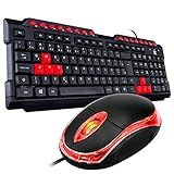 Kit Combo Teclado Membrana