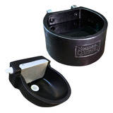 Kit Comedouro Com Alça Bebedouro De Parede Automático Pet