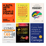 Kit Como Convencer Alguém Em 90 Segundos Mindset 4 Livro