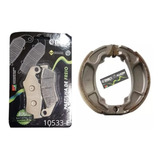 Kit Comp Freio Pastilha Lona Patim Honda Xr 250 Tornado