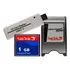 Kit Compact Flash 1gb + Leitor Cf X Usb + Adaptador Pcmcia