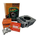 Kit Competição Pistão Cilindro Kmp Rik Cg Titan 150 P  220cc