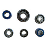 Kit Completo 06 Rolamentos Caixa Cambio Lifan Foison 1 3