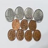 Kit Completo 11 Moedas