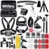 Kit Completo 120 Peças Para Gopro: Acessórios Compatíveis Com Hero 9, 10, 11, 12 E Max 360 - Máxima Versatilidade Para Capturar Suas Aventuras Com Alta Qualidade