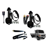 Kit Completo 3 Bancos Cinto De Segurança Caminhão Mb 709