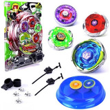 Kit Completo 4 Beyblade Metal 2