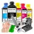 Kit Completo 450ml P/ Recarregar Cartuchos Hp 664 662 21 56