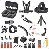 Kit Completo 60 Peças Para Gopro: Acessórios Essenciais Compatíveis Com Hero 9, 10, 11, 12 E Max 360 - Capture Suas Aventuras Com Versatilidade E Alta Qualidad