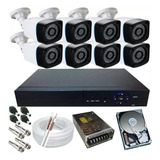 Kit Completo 8 Cameras