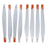 Kit Completo 8 Pares De Hélices Brancas T50 T40 Original Dji
