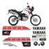 Kit Completo Adesivo Yamaha Tenere 250 2013 Branca Tnr007