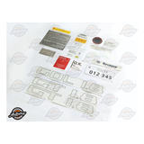 Kit Completo Adesivos Capo