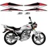 Kit Completo Adesivos Suzuki Yes 125 2008 Preta 10202