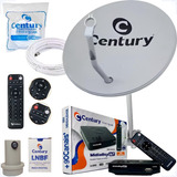 Kit Completo Antena Parabólica Banda Ku Receptor Century B7