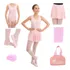 Kit Completo Ballet Adulto Balé Uniforme 6 Peças C  Bolsa