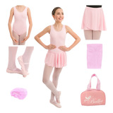 Kit Completo Ballet Adulto Balé Uniforme