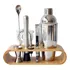 Kit Completo Bartender Woodline Mr1127 10 Peças   Mori