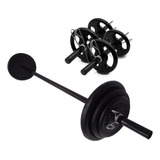 Kit Completo Body Pump Barra De Mão E 10kg De Anilhas Embo