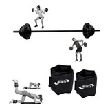 Kit Completo Body Pump C barra E 16kg Caneleira Par