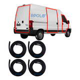 Kit Completo Borracha Porta Ducato Jumper Boxer Teto Alto