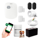 Kit Completo Central Alarme Intelbras Anm 24 Net