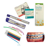 Kit Completo Colagem Braquetes Fios Instrumentos Cola