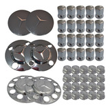 Kit Completo De Cromados Para Mb New Actros 2021 Acima 6x2