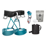 Kit Completo De Escalada Rapel Black Diamond Momentum