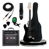 Kit Completo De Guitarra Giannini Acessórios