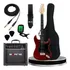 Kit Completo De Guitarra Giannini Amplificador E Acessórios