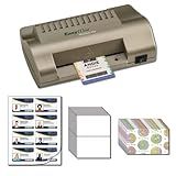 Kit Completo De Impressão Home Faz 50 Cartões De Identificação Semelhantes A PVC Para Impressoras Jato De Tinta