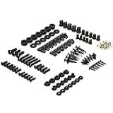 Kit Completo De Parafusos De Carenagem De Motocicleta Preto Para Honda CBR900RR Fireblade 1995 Parafusos Fixadores E Ferragens