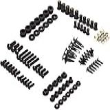 Kit Completo De Parafusos De Carenagem De Motocicleta Preto Para Honda VFR800 Interceptor 2002 2009 Parafusos Fixadores E Ferragens