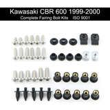 Kit Completo De Parafusos De Carenagem Honda Cbr 600 1999 20