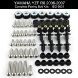 Kit Completo De Parafusos De Carenagem Yamaha Yzf R6 2006 20
