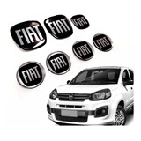 Kit Completo Emblemas Fiat