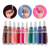 Kit Completo Esmaltes Impala Coleção A Cor Da Sua Moda 4 Cor Diversas